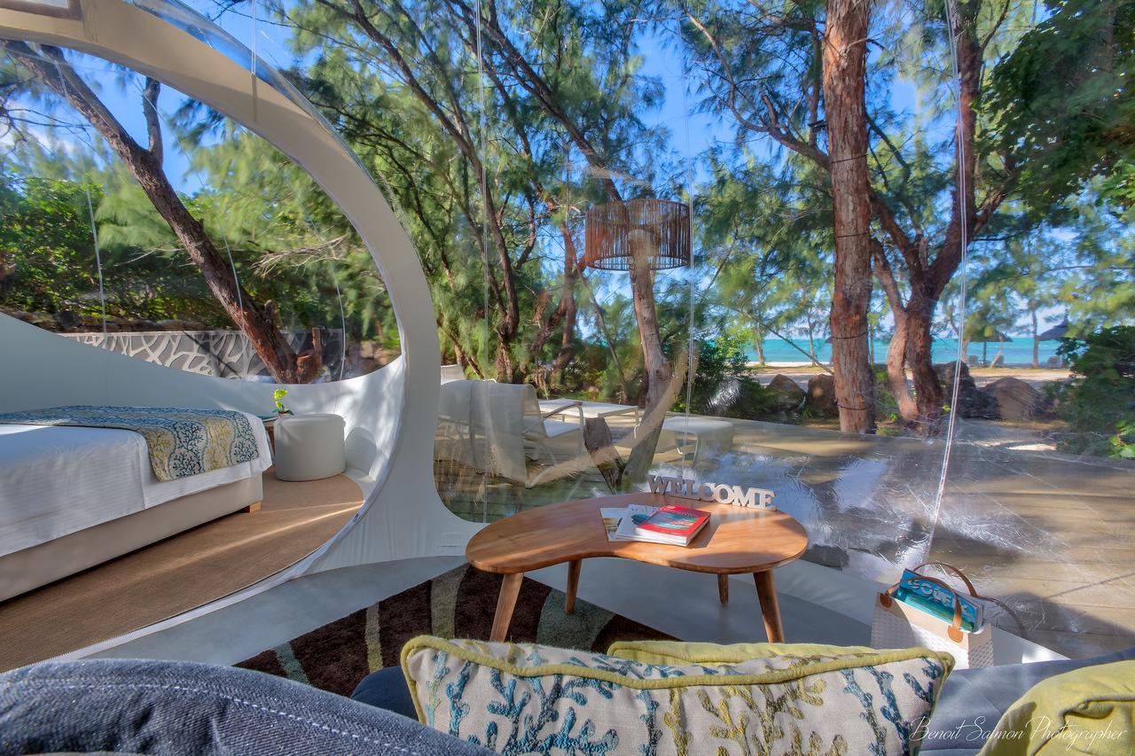 Bubble Lodge Ile Aux Cerfs Island Exterior photo